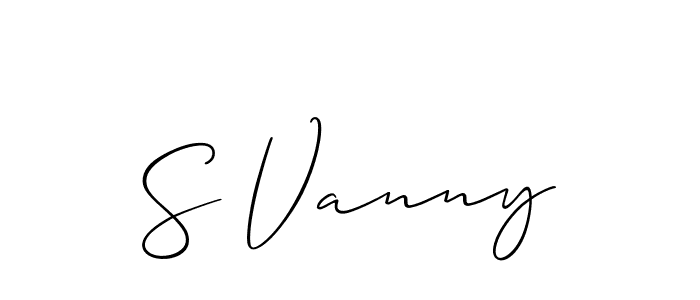 Here are the top 10 professional signature styles for the name S Vanny. These are the best autograph styles you can use for your name. S Vanny signature style 2 images and pictures png