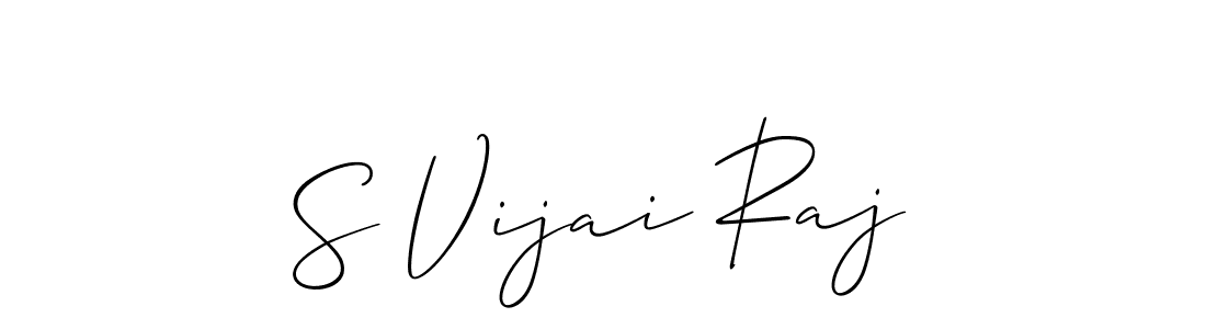 Here are the top 10 professional signature styles for the name S Vijai Raj. These are the best autograph styles you can use for your name. S Vijai Raj signature style 2 images and pictures png
