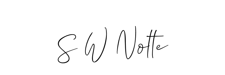Here are the top 10 professional signature styles for the name S W Nolte. These are the best autograph styles you can use for your name. S W Nolte signature style 2 images and pictures png