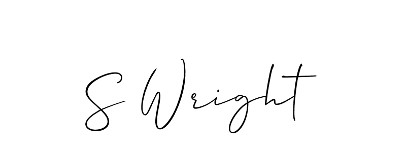 Similarly Allison_Script is the best handwritten signature design. Signature creator online .You can use it as an online autograph creator for name S Wright. S Wright signature style 2 images and pictures png