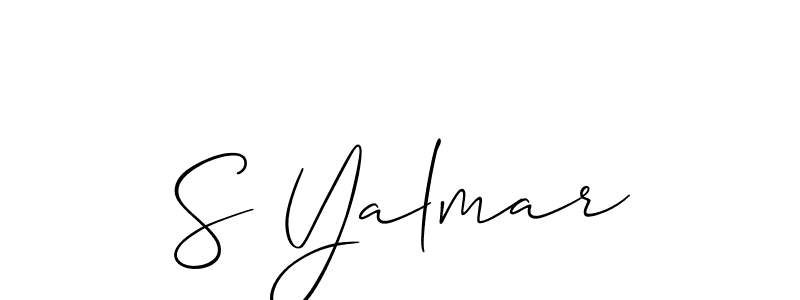 Here are the top 10 professional signature styles for the name S Yalmar. These are the best autograph styles you can use for your name. S Yalmar signature style 2 images and pictures png