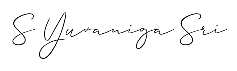 Personalize your online presence with S Yuvaniga Sri signature rendered in elegant Allison_Script font. Great for website footers and blogs. S Yuvaniga Sri signature style 2 images and pictures png