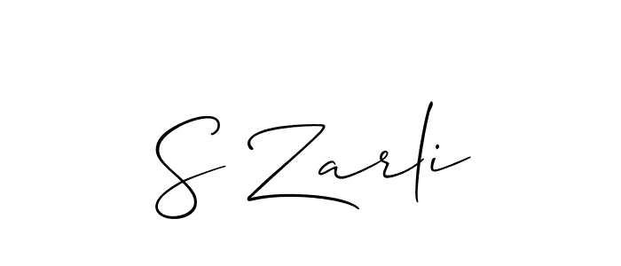 Similarly Allison_Script is the best handwritten signature design. Signature creator online .You can use it as an online autograph creator for name S Zarli. S Zarli signature style 2 images and pictures png