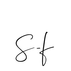 It looks lik you need a new signature style for name S-f. Design unique handwritten (Allison_Script) signature with our free signature maker in just a few clicks. S-f signature style 2 images and pictures png