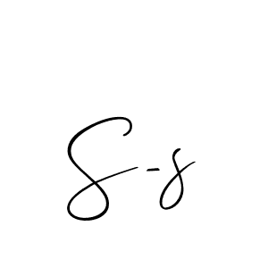 S-s stylish signature style. Best Handwritten Sign (Allison_Script) for my name. Handwritten Signature Collection Ideas for my name S-s. S-s signature style 2 images and pictures png