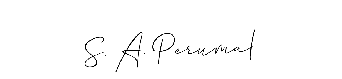 See photos of S. A. Perumal official signature by Spectra . Check more albums & portfolios. Read reviews & check more about Allison_Script font. S. A. Perumal signature style 2 images and pictures png