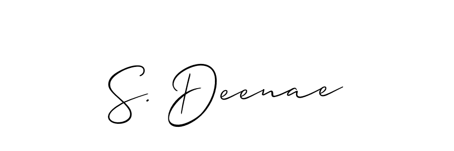 Once you've used our free online signature maker to create your best signature Allison_Script style, it's time to enjoy all of the benefits that S. Deenae name signing documents. S. Deenae signature style 2 images and pictures png