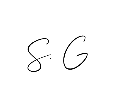 Make a short S. G signature style. Manage your documents anywhere anytime using Allison_Script. Create and add eSignatures, submit forms, share and send files easily. S. G signature style 2 images and pictures png