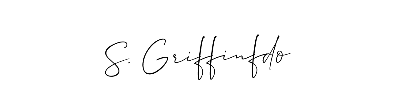 S. Griffinfdo stylish signature style. Best Handwritten Sign (Allison_Script) for my name. Handwritten Signature Collection Ideas for my name S. Griffinfdo. S. Griffinfdo signature style 2 images and pictures png