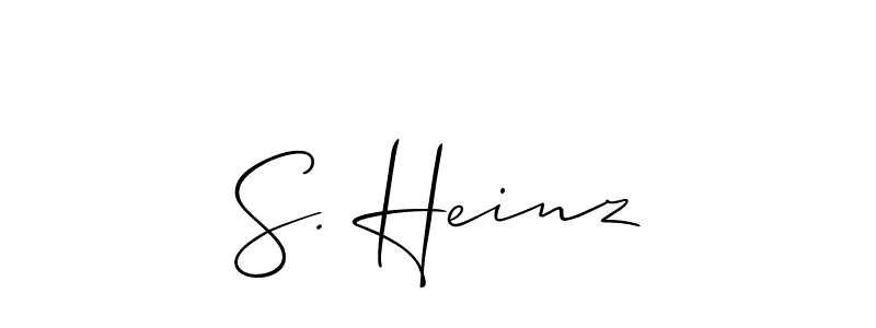Make a beautiful signature design for name S. Heinz. Use this online signature maker to create a handwritten signature for free. S. Heinz signature style 2 images and pictures png