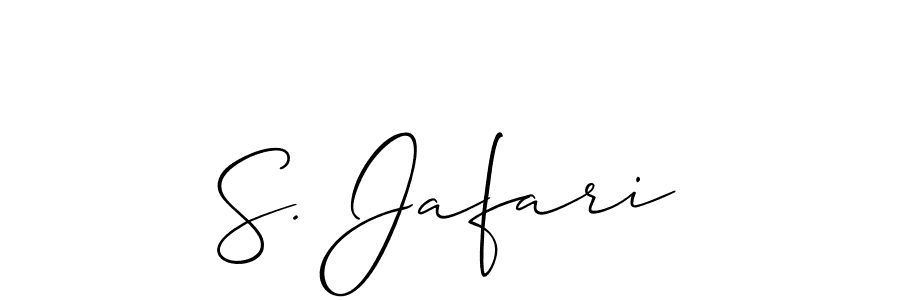 Make a beautiful signature design for name S. Jafari. Use this online signature maker to create a handwritten signature for free. S. Jafari signature style 2 images and pictures png