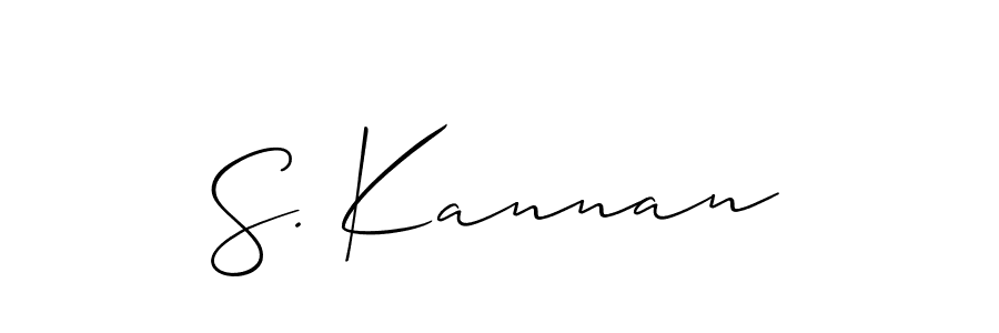 Check out images of Autograph of S. Kannan name. Actor S. Kannan Signature Style. Allison_Script is a professional sign style online. S. Kannan signature style 2 images and pictures png