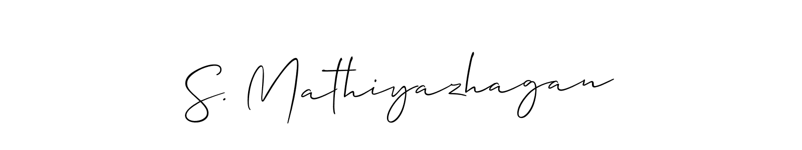Check out images of Autograph of S. Mathiyazhagan name. Actor S. Mathiyazhagan Signature Style. Allison_Script is a professional sign style online. S. Mathiyazhagan signature style 2 images and pictures png