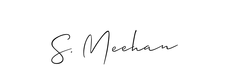 Make a beautiful signature design for name S. Meehan. Use this online signature maker to create a handwritten signature for free. S. Meehan signature style 2 images and pictures png