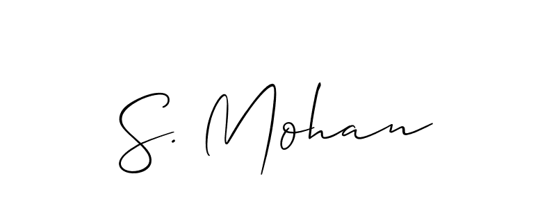 Similarly Allison_Script is the best handwritten signature design. Signature creator online .You can use it as an online autograph creator for name S. Mohan. S. Mohan signature style 2 images and pictures png