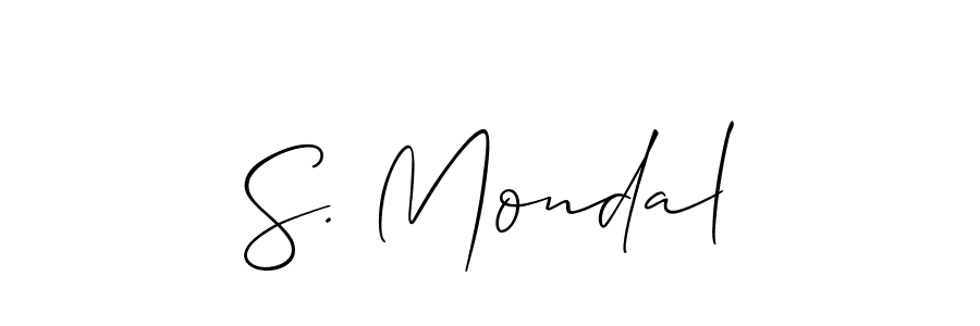 Similarly Allison_Script is the best handwritten signature design. Signature creator online .You can use it as an online autograph creator for name S. Mondal. S. Mondal signature style 2 images and pictures png