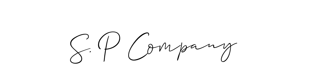 See photos of S. P Company official signature by Spectra . Check more albums & portfolios. Read reviews & check more about Allison_Script font. S. P Company signature style 2 images and pictures png