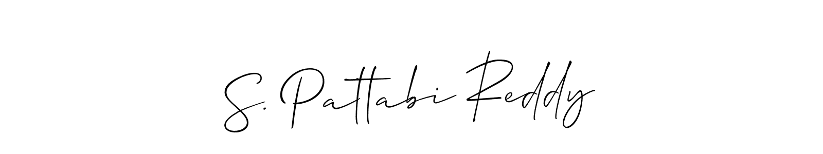 How to Draw S. Pattabi Reddy signature style? Allison_Script is a latest design signature styles for name S. Pattabi Reddy. S. Pattabi Reddy signature style 2 images and pictures png