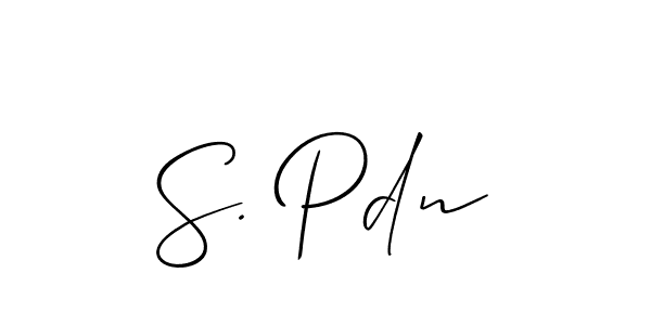 S. Pdn stylish signature style. Best Handwritten Sign (Allison_Script) for my name. Handwritten Signature Collection Ideas for my name S. Pdn. S. Pdn signature style 2 images and pictures png