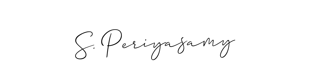 Check out images of Autograph of S. Periyasamy name. Actor S. Periyasamy Signature Style. Allison_Script is a professional sign style online. S. Periyasamy signature style 2 images and pictures png