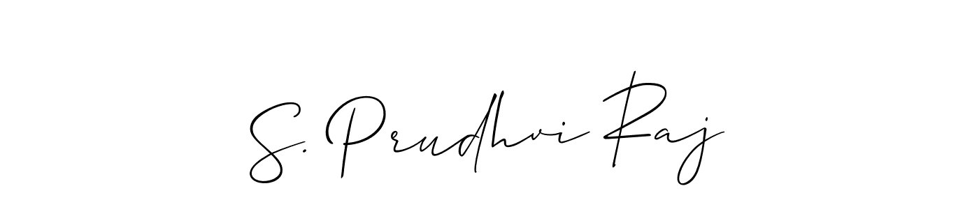 You can use this online signature creator to create a handwritten signature for the name S. Prudhvi Raj. This is the best online autograph maker. S. Prudhvi Raj signature style 2 images and pictures png