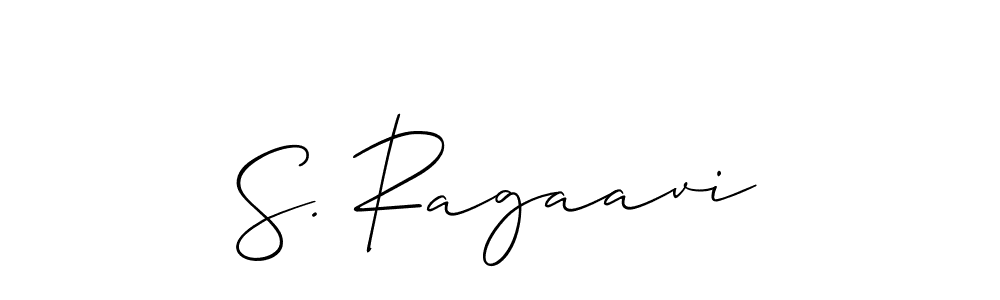 You can use this online signature creator to create a handwritten signature for the name S. Ragaavi. This is the best online autograph maker. S. Ragaavi signature style 2 images and pictures png