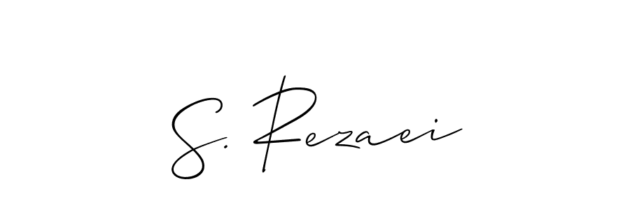 Make a beautiful signature design for name S. Rezaei. Use this online signature maker to create a handwritten signature for free. S. Rezaei signature style 2 images and pictures png