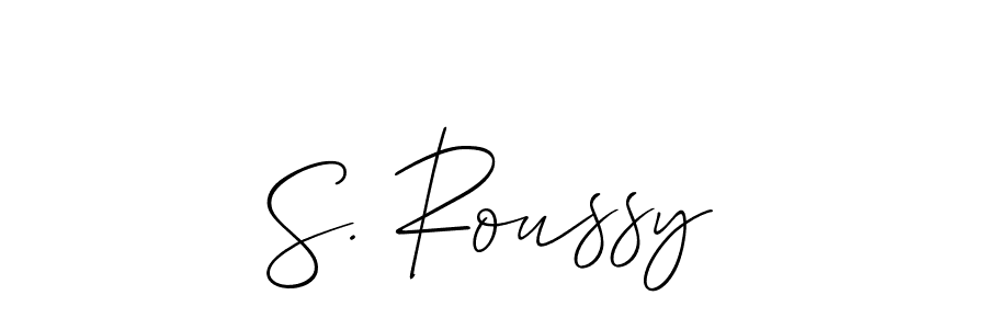 Here are the top 10 professional signature styles for the name S. Roussy. These are the best autograph styles you can use for your name. S. Roussy signature style 2 images and pictures png