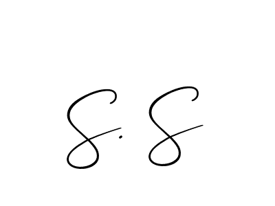 Create a beautiful signature design for name S. S. With this signature (Allison_Script) fonts, you can make a handwritten signature for free. S. S signature style 2 images and pictures png