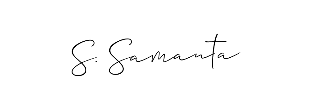 See photos of S. Samanta official signature by Spectra . Check more albums & portfolios. Read reviews & check more about Allison_Script font. S. Samanta signature style 2 images and pictures png