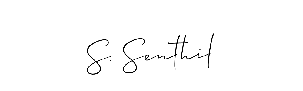 You can use this online signature creator to create a handwritten signature for the name S. Senthil. This is the best online autograph maker. S. Senthil signature style 2 images and pictures png