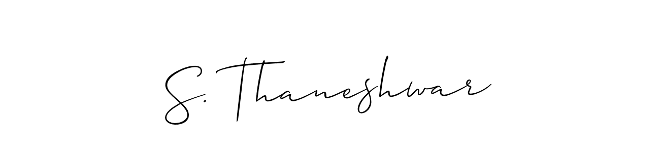 You can use this online signature creator to create a handwritten signature for the name S. Thaneshwar. This is the best online autograph maker. S. Thaneshwar signature style 2 images and pictures png