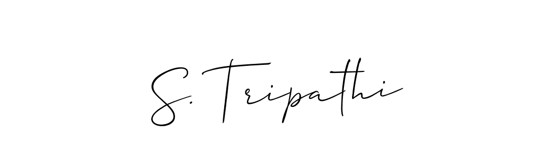 You can use this online signature creator to create a handwritten signature for the name S. Tripathi. This is the best online autograph maker. S. Tripathi signature style 2 images and pictures png