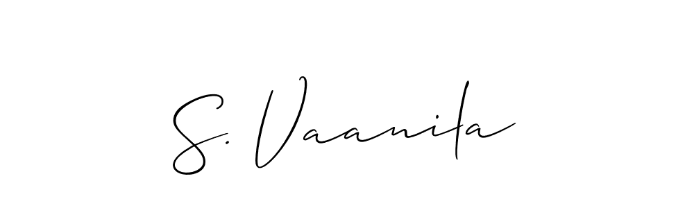 See photos of S. Vaanila official signature by Spectra . Check more albums & portfolios. Read reviews & check more about Allison_Script font. S. Vaanila signature style 2 images and pictures png