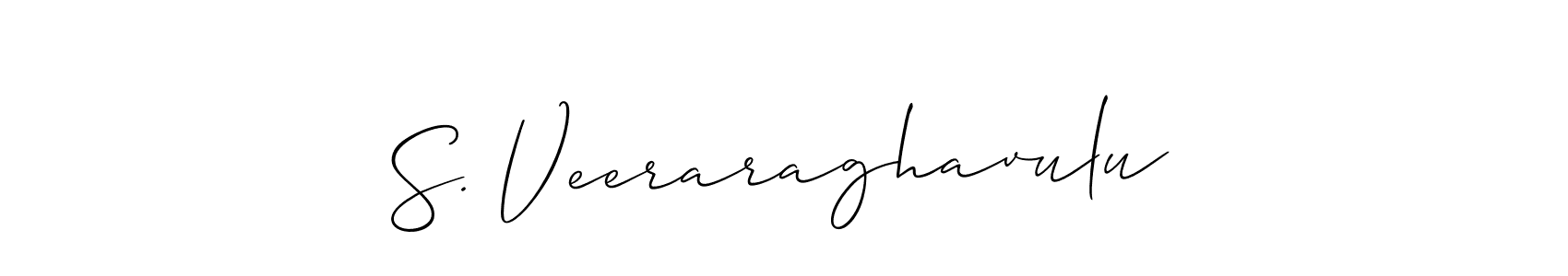 Make a beautiful signature design for name S. Veeraraghavulu. Use this online signature maker to create a handwritten signature for free. S. Veeraraghavulu signature style 2 images and pictures png