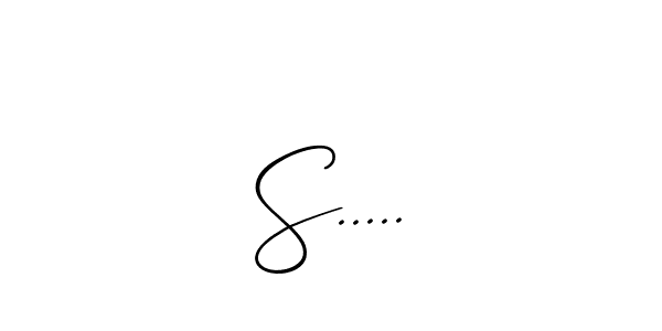 Similarly Allison_Script is the best handwritten signature design. Signature creator online .You can use it as an online autograph creator for name S...... S..... signature style 2 images and pictures png