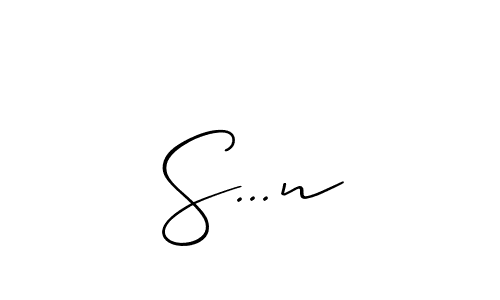 Make a short S...n signature style. Manage your documents anywhere anytime using Allison_Script. Create and add eSignatures, submit forms, share and send files easily. S...n signature style 2 images and pictures png