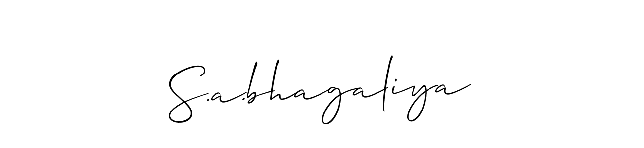 You can use this online signature creator to create a handwritten signature for the name S.a.bhagaliya. This is the best online autograph maker. S.a.bhagaliya signature style 2 images and pictures png