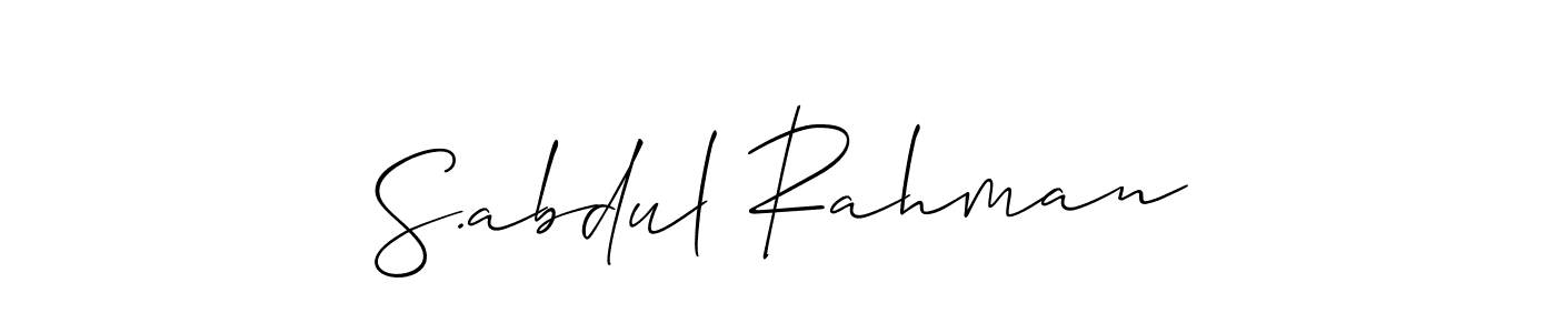 Here are the top 10 professional signature styles for the name S.abdul Rahman. These are the best autograph styles you can use for your name. S.abdul Rahman signature style 2 images and pictures png