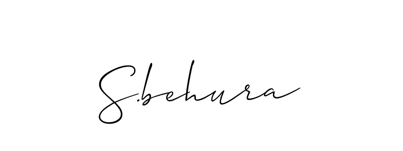 Best and Professional Signature Style for S.behura. Allison_Script Best Signature Style Collection. S.behura signature style 2 images and pictures png