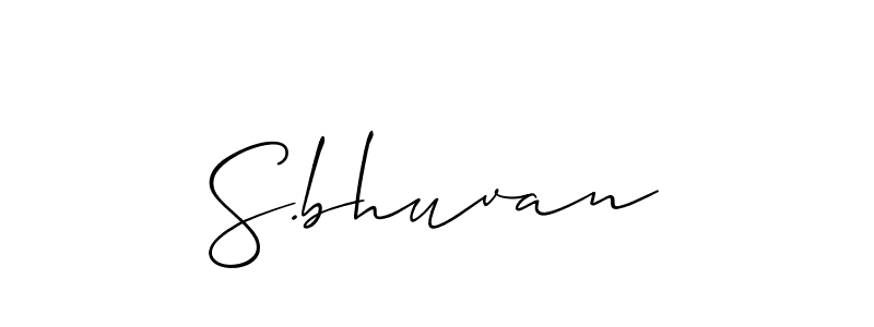 Once you've used our free online signature maker to create your best signature Allison_Script style, it's time to enjoy all of the benefits that S.bhuvan name signing documents. S.bhuvan signature style 2 images and pictures png