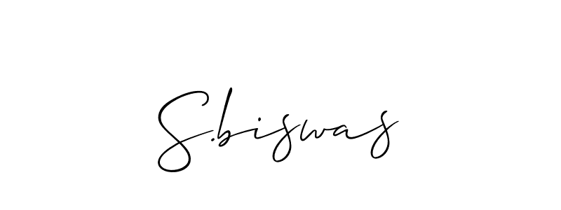 You should practise on your own different ways (Allison_Script) to write your name (S.biswas) in signature. don't let someone else do it for you. S.biswas signature style 2 images and pictures png