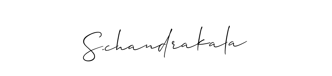 You can use this online signature creator to create a handwritten signature for the name S.chandrakala. This is the best online autograph maker. S.chandrakala signature style 2 images and pictures png