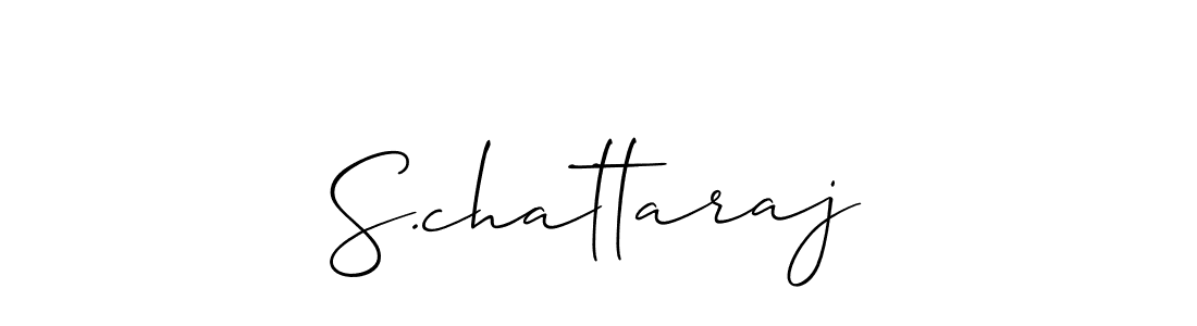 You should practise on your own different ways (Allison_Script) to write your name (S.chattaraj) in signature. don't let someone else do it for you. S.chattaraj signature style 2 images and pictures png