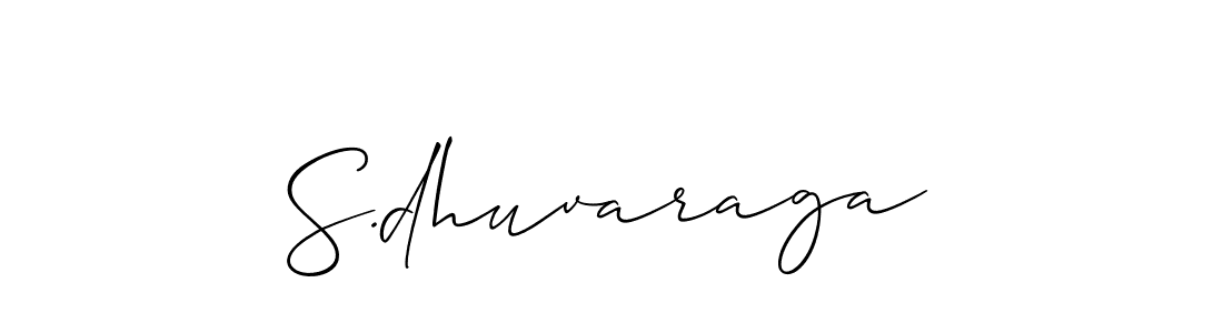 You should practise on your own different ways (Allison_Script) to write your name (S.dhuvaraga) in signature. don't let someone else do it for you. S.dhuvaraga signature style 2 images and pictures png