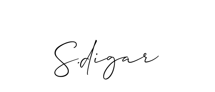 Once you've used our free online signature maker to create your best signature Allison_Script style, it's time to enjoy all of the benefits that S.digar name signing documents. S.digar signature style 2 images and pictures png