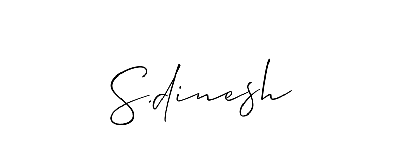 Here are the top 10 professional signature styles for the name S.dinesh. These are the best autograph styles you can use for your name. S.dinesh signature style 2 images and pictures png