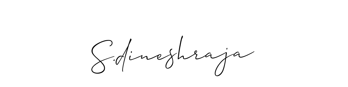 Similarly Allison_Script is the best handwritten signature design. Signature creator online .You can use it as an online autograph creator for name S.dineshraja. S.dineshraja signature style 2 images and pictures png