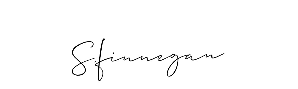 S.finnegan stylish signature style. Best Handwritten Sign (Allison_Script) for my name. Handwritten Signature Collection Ideas for my name S.finnegan. S.finnegan signature style 2 images and pictures png