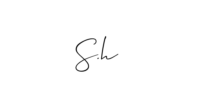 Check out images of Autograph of S.h ♡ name. Actor S.h ♡ Signature Style. Allison_Script is a professional sign style online. S.h ♡ signature style 2 images and pictures png